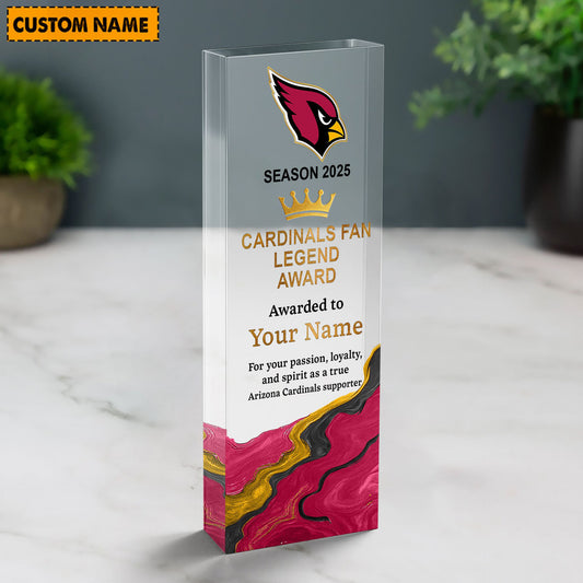 AC NFL Personalized Acrylic Award Plaque Funny Christmas Gift For Family