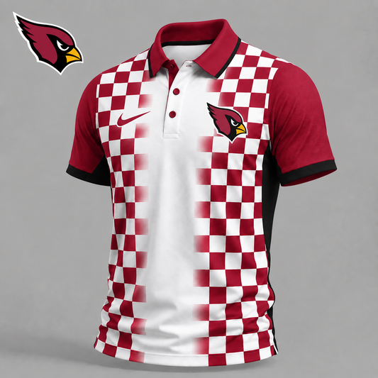 AC Premium NFL Checkered Fade Polo Shirt