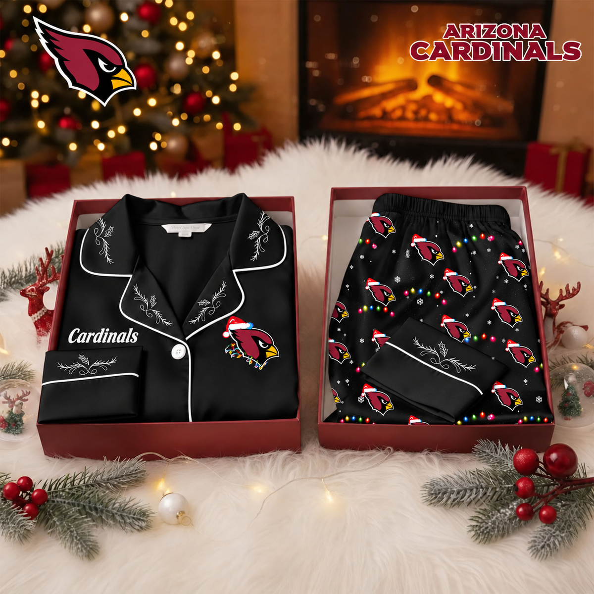 AC Premium NFL Christmas Cozy Pajama