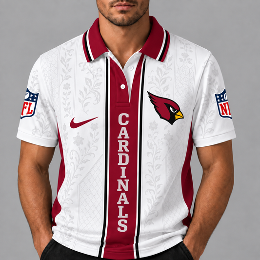 AC Premium NFL Floral Elegance Men‘s Polo Shirt