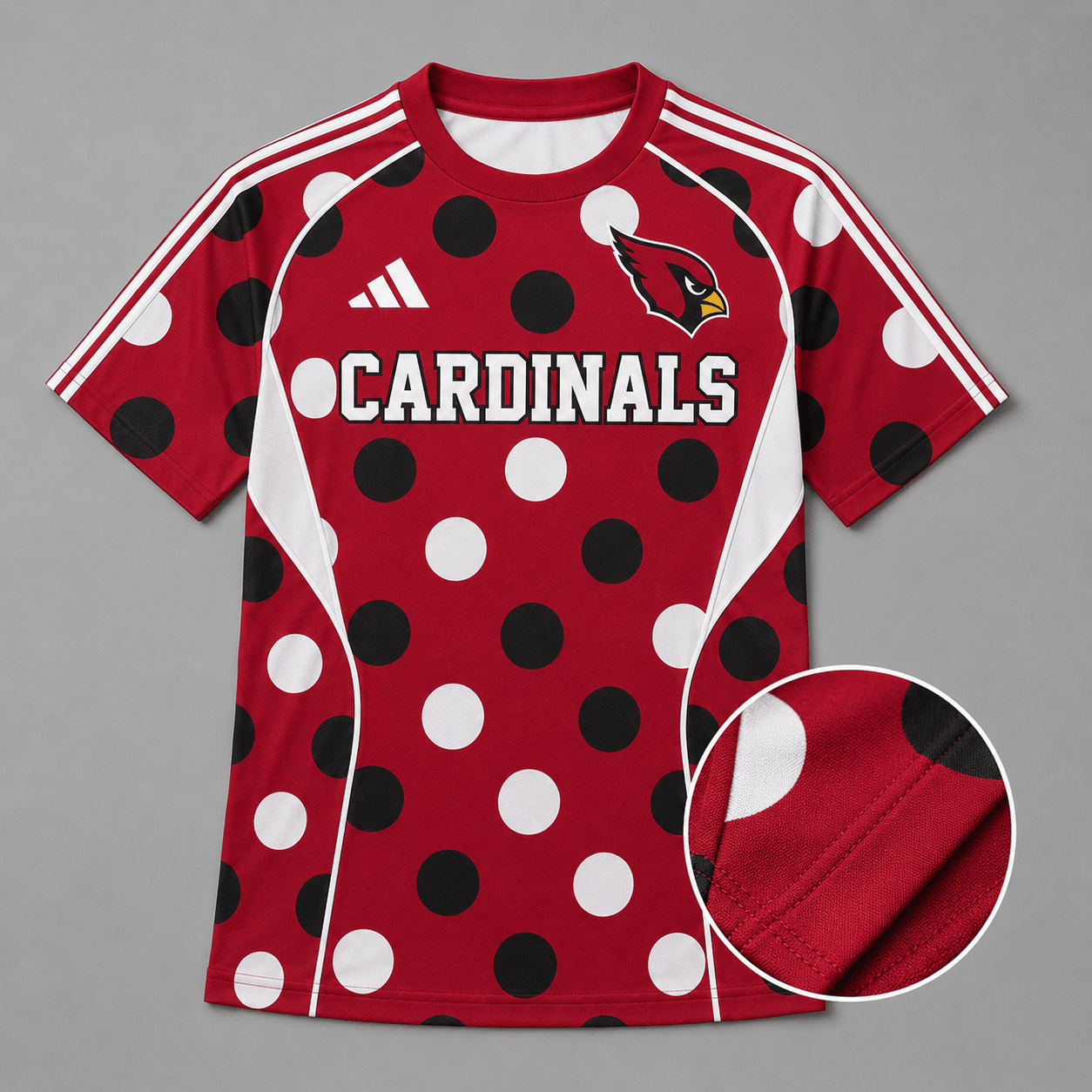 AC Premium NFL Game Day Polka Dot Sports Jersey Shirt