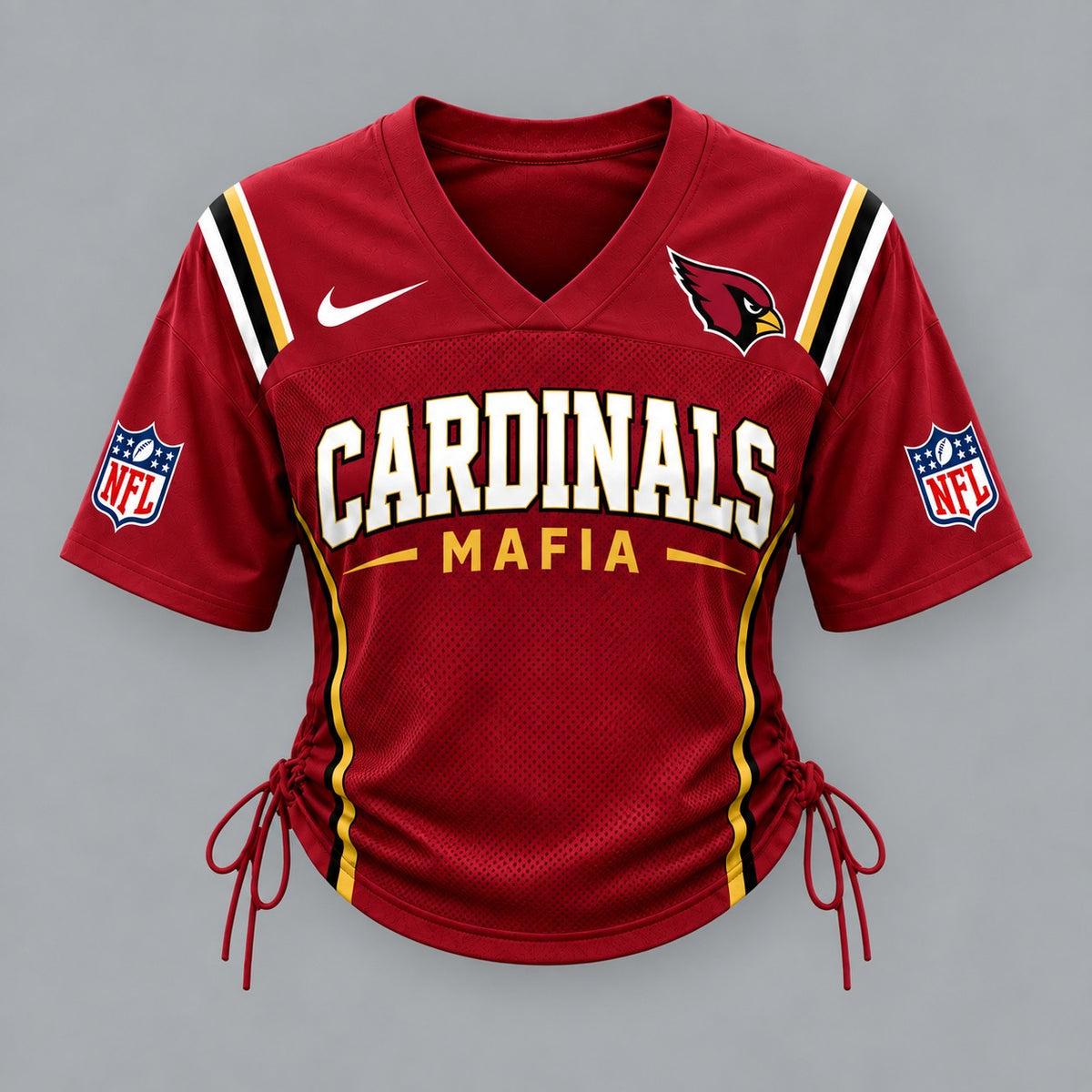 AC Premium NFL Game Day Women Lace-Up Jersey Shirt
