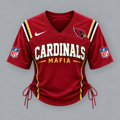 AC Premium NFL Game Day Women Lace-Up Jersey Shirt