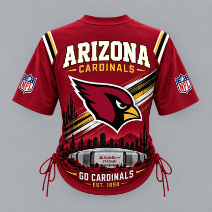 AC Premium NFL Game Day Women Lace-Up Jersey Shirt