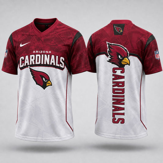 AC Premium NFL Power Graphic 3D V-neck Shirt
