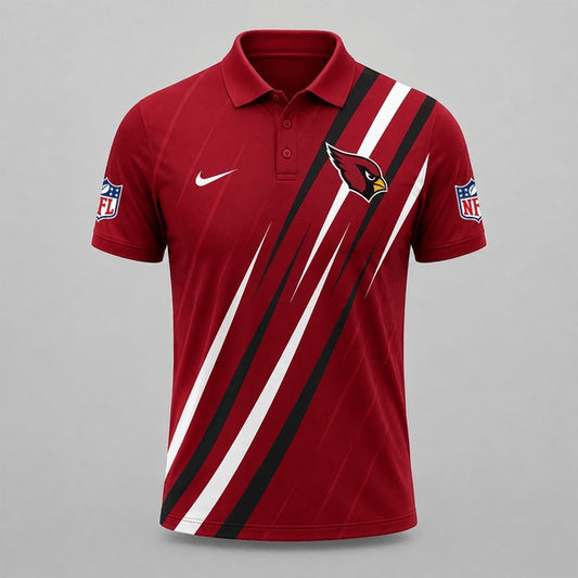 AC Premium NFL Premium Athletic Stripe Polo Shirt