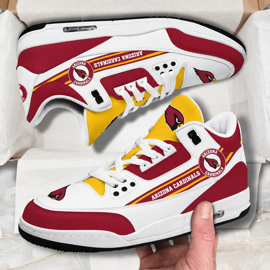 AC x NFL Basic White Genuine Leather JD03 Shoes Men and Women