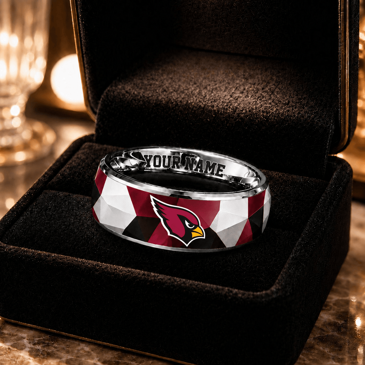 AC x NFL Ring Custom Name For Fan