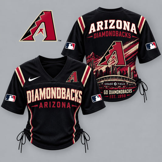 AD Premium MLB Game Day Women Lace-Up Jersey Shirt