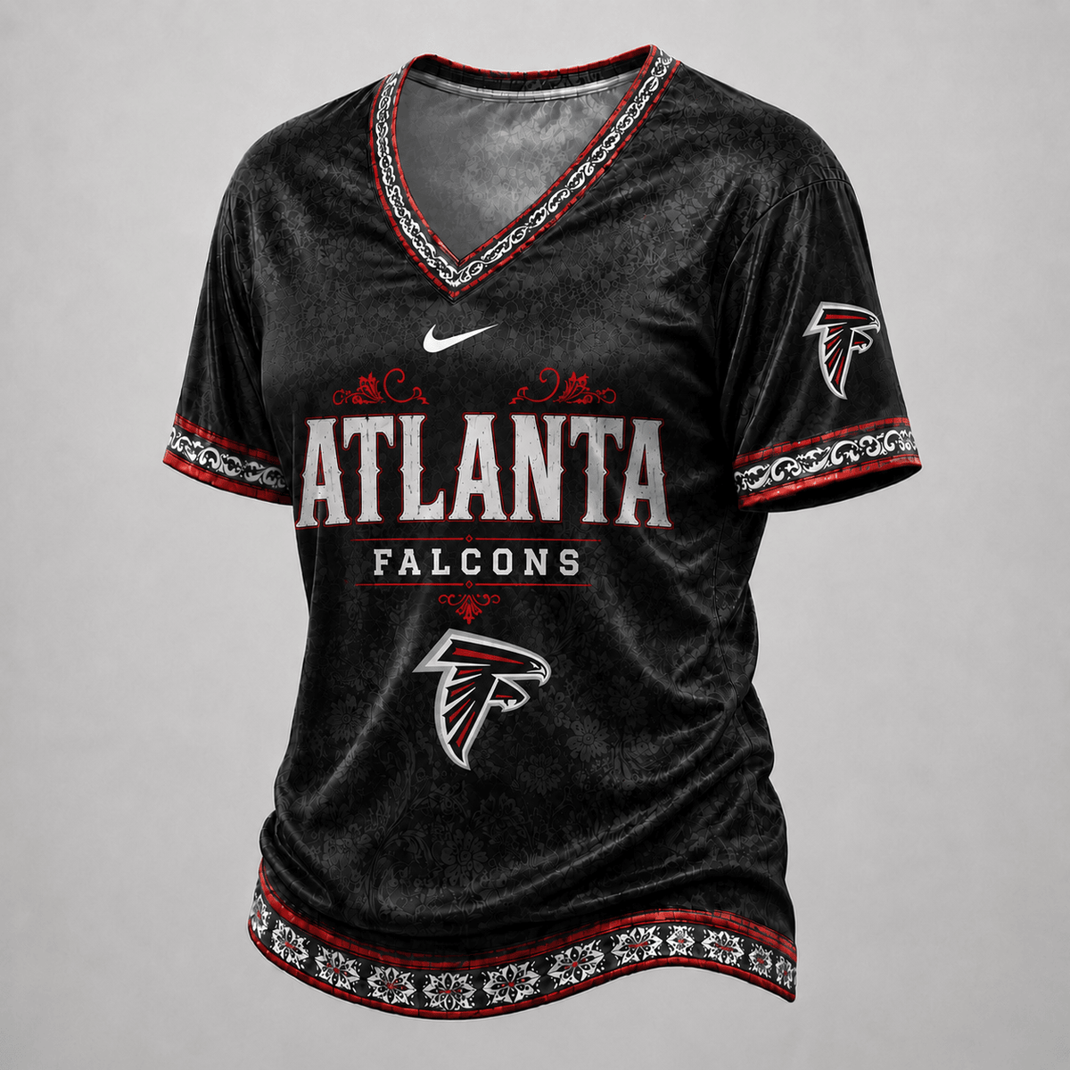 AF Premium NFL Classic Floral Satin Shirt