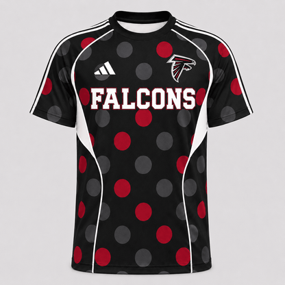 AF Premium NFL Game Day Polka Dot Sports Jersey Shirt