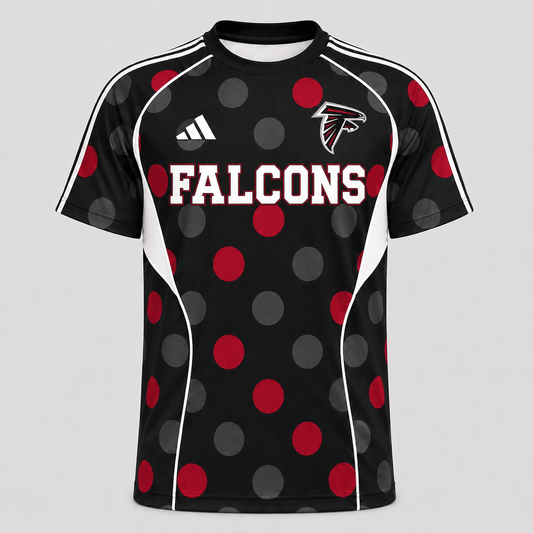AF Premium NFL Game Day Polka Dot Sports Jersey Shirt