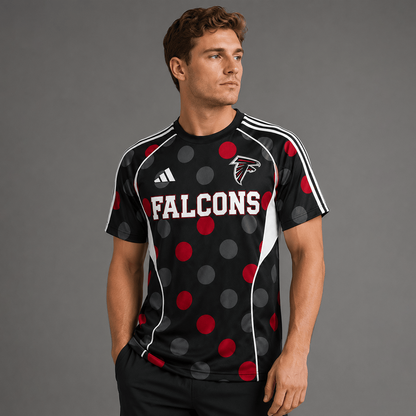 AF Premium NFL Game Day Polka Dot Sports Jersey Shirt