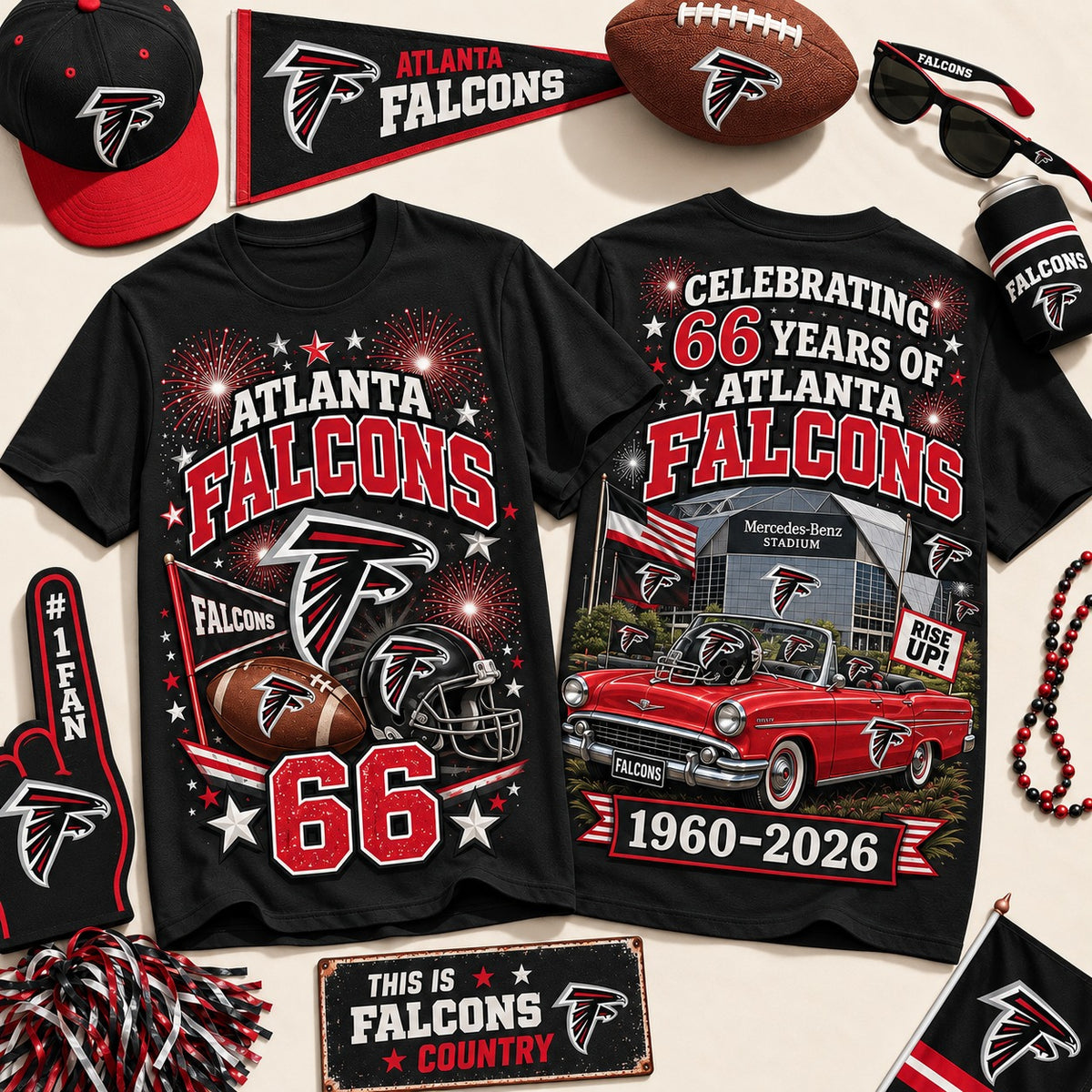 AF Premium NFL Legacy Celebration 3D Shirt