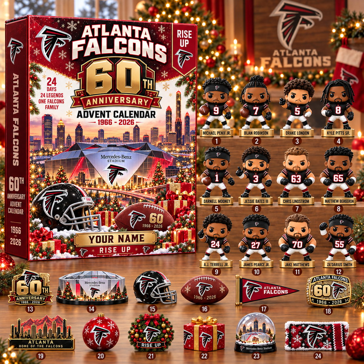 AF x NFL 60th Anniversary 2026 Advent Calendar
