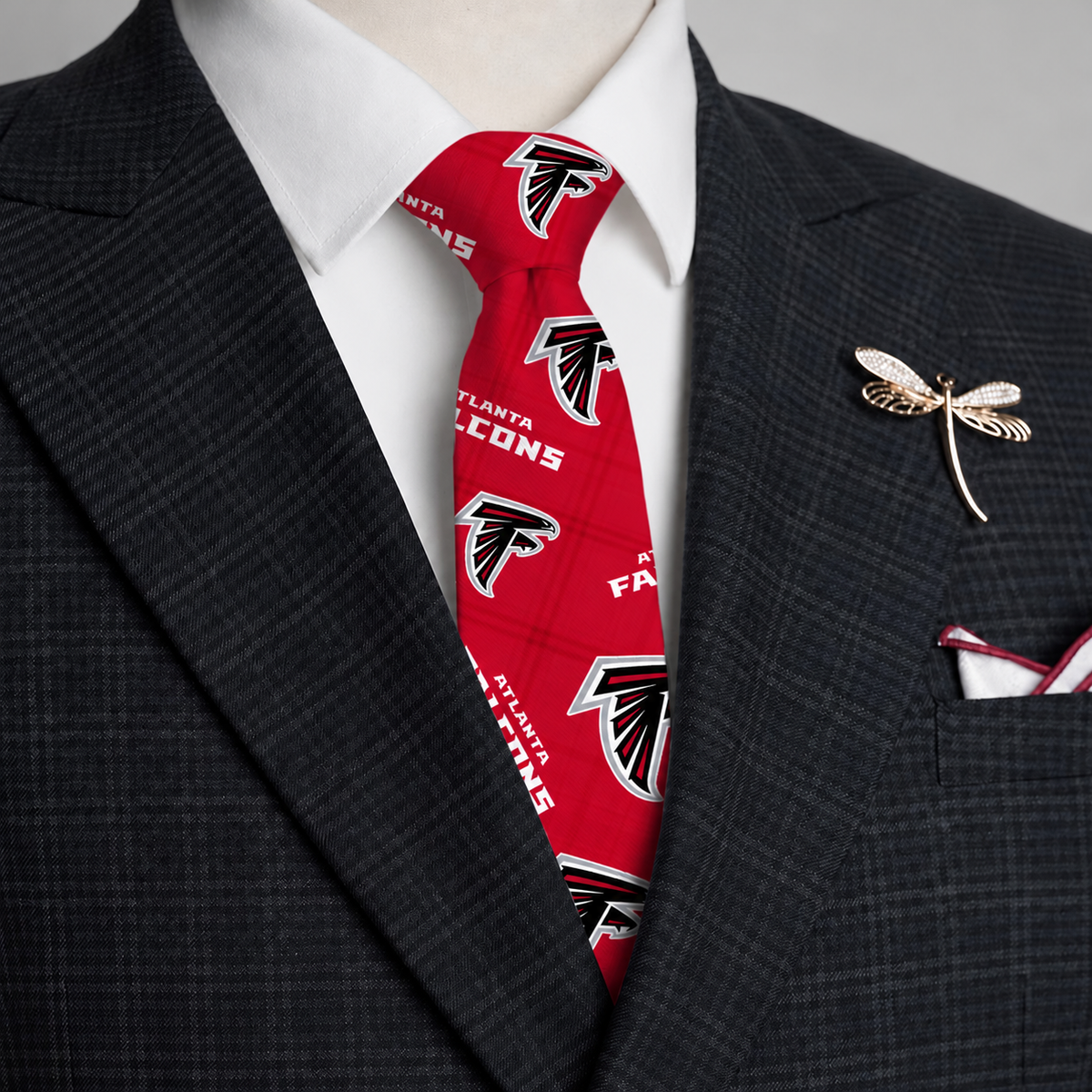 AF x NFL Personalized Men NeckTie