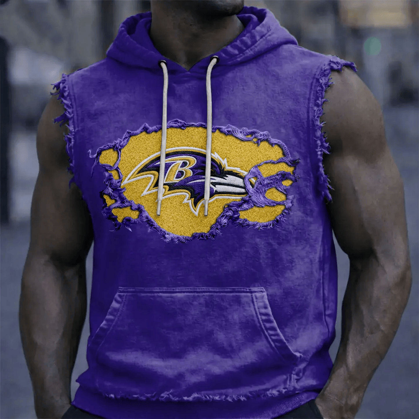 BAL x NFL Men’???s Sleeveless Hoodie Tank DATND TANTD 280526