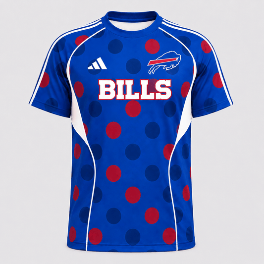 BB Premium NFL Game Day Polka Dot Sports Jersey Shirt