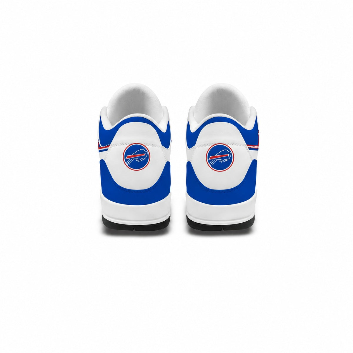 BB x NFL Basic White Genuine Leather JD03 Shoes Men and Women