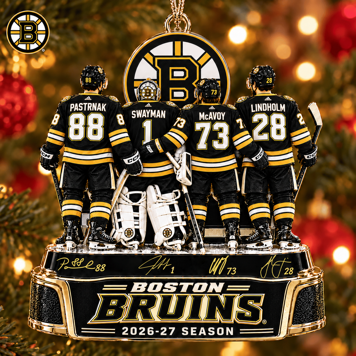 BB x NHL Game Day Premium Personalized Acrylic Ornament Gift For Fan