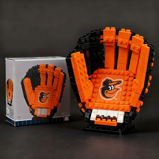 BO x MLB Teams Premium Baseball Glove Building Block Set