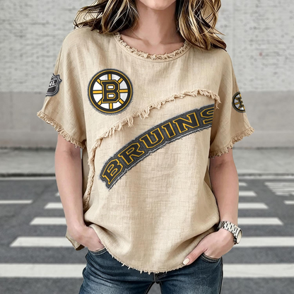 BOS x NHL Women’???s Vintage O-Neck 2905 DatND DVT