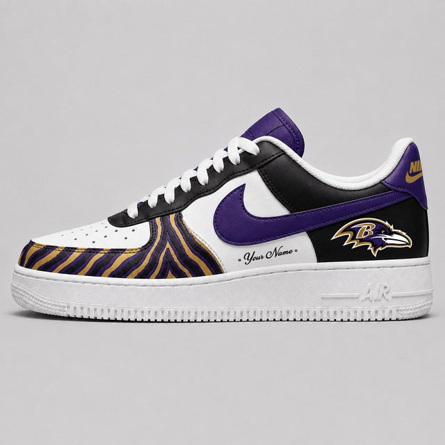 BR Premium NFL Personalized Low Top AF1 Shoes