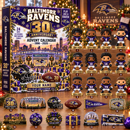 BR x NFL 30th Anniversary 2026 Advent Calendar