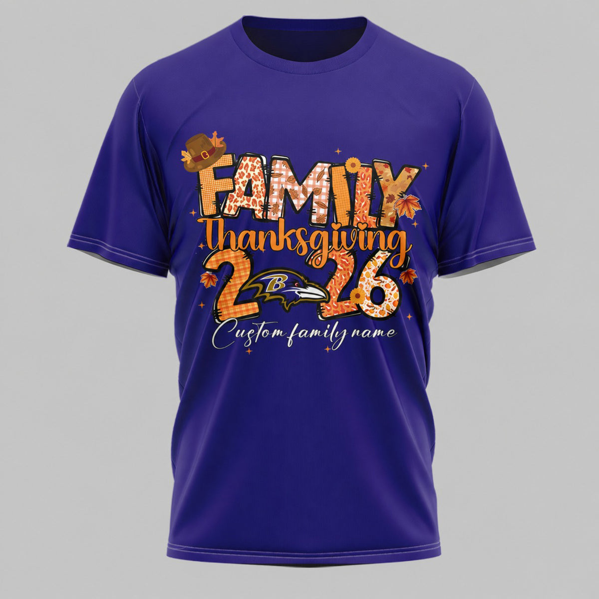 BR x NFL Thanksgiving 3D Shirt