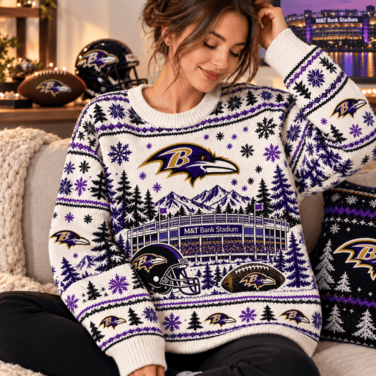 BR x NFL Ugly Sweater For Fan