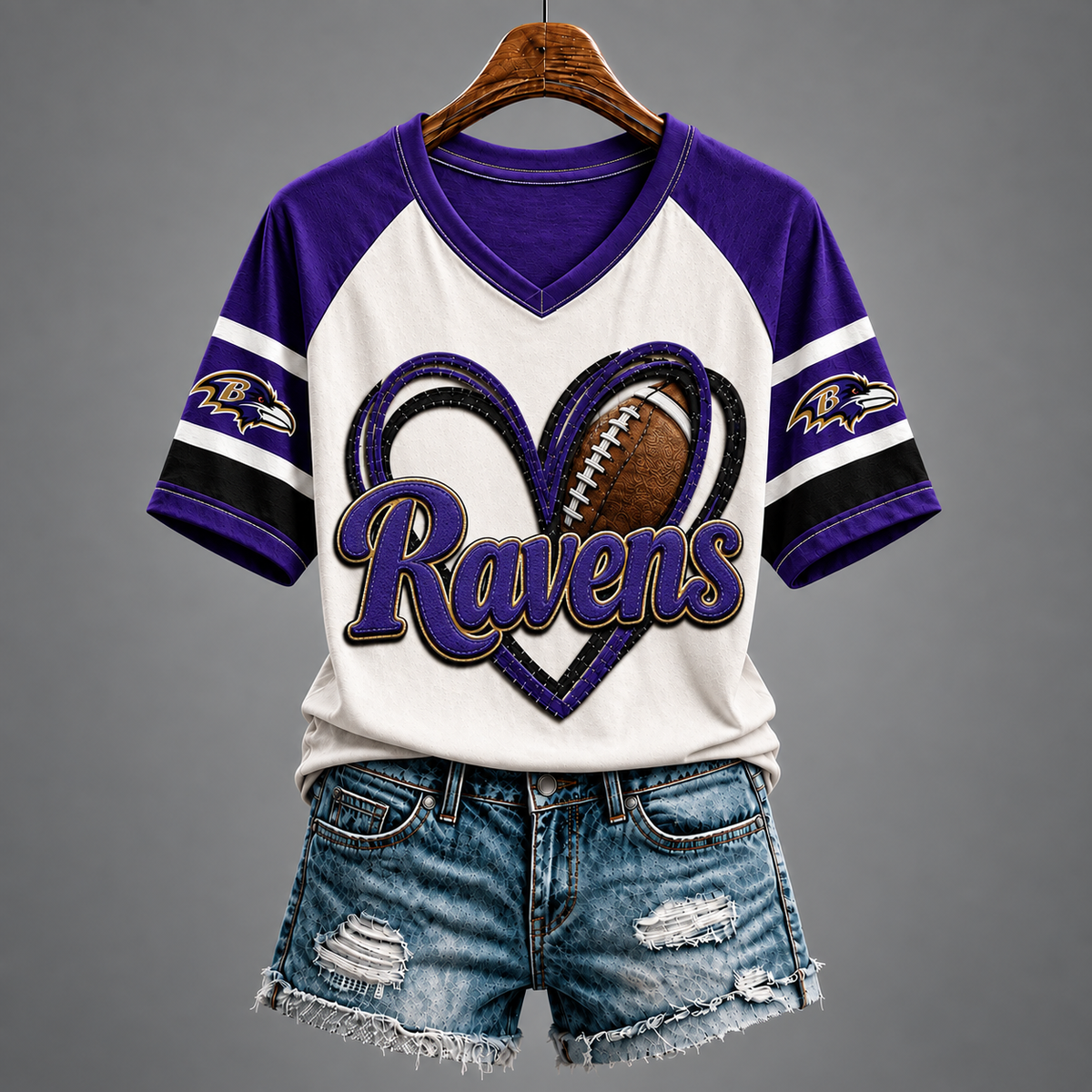 BR x Premium V-Neck Women‘s Shirt