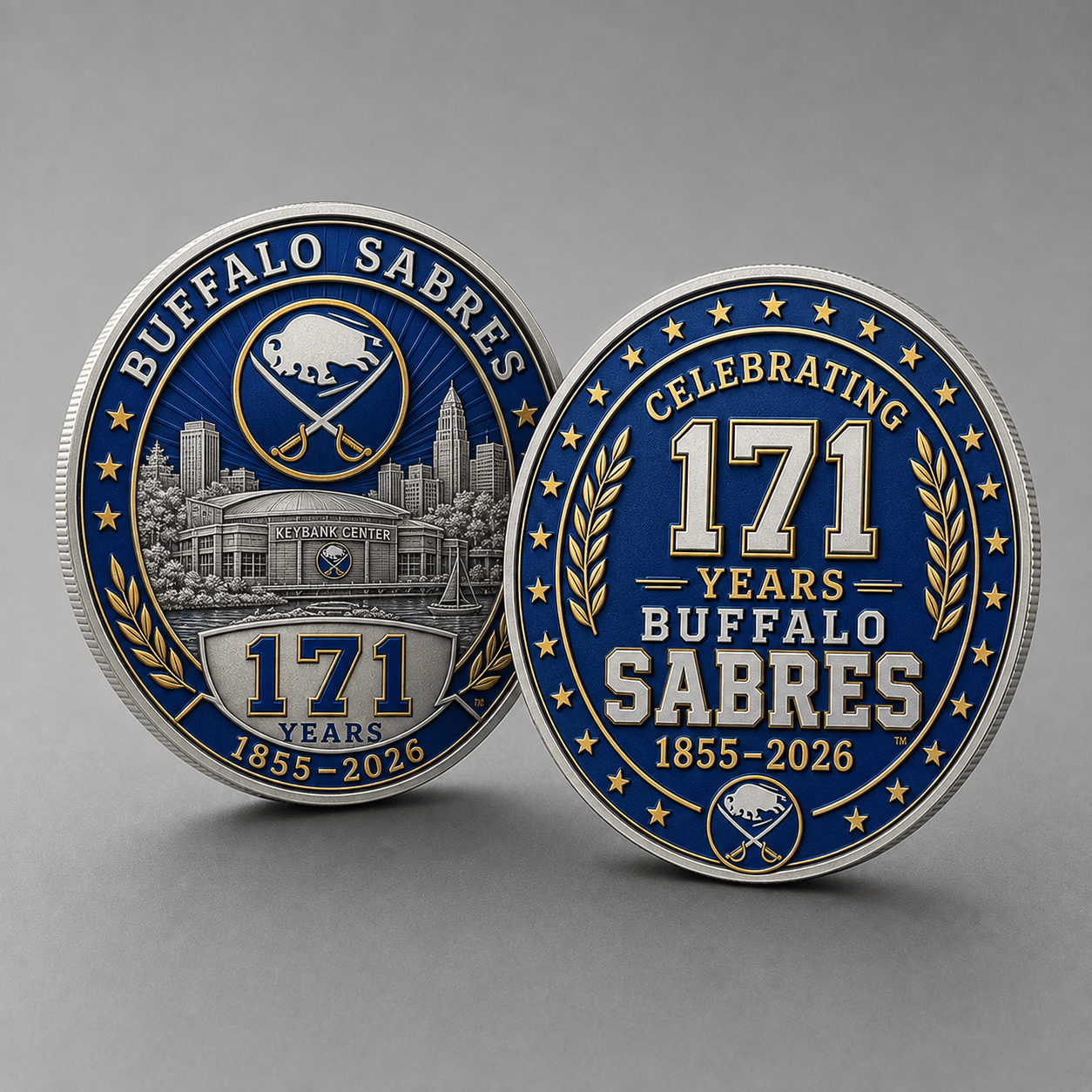 BS Premium NHL Anniversary Commemorative Challenge Coin