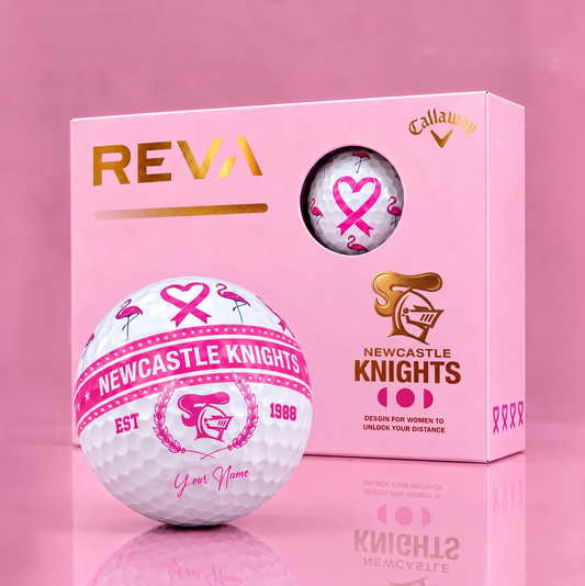 CALLAWAY REVA X PREMIUM NRL NK DELUXE PERSONALIZED GOLF BALL FOR WOMEN TOURNAMENT LIMITED EDITION V2