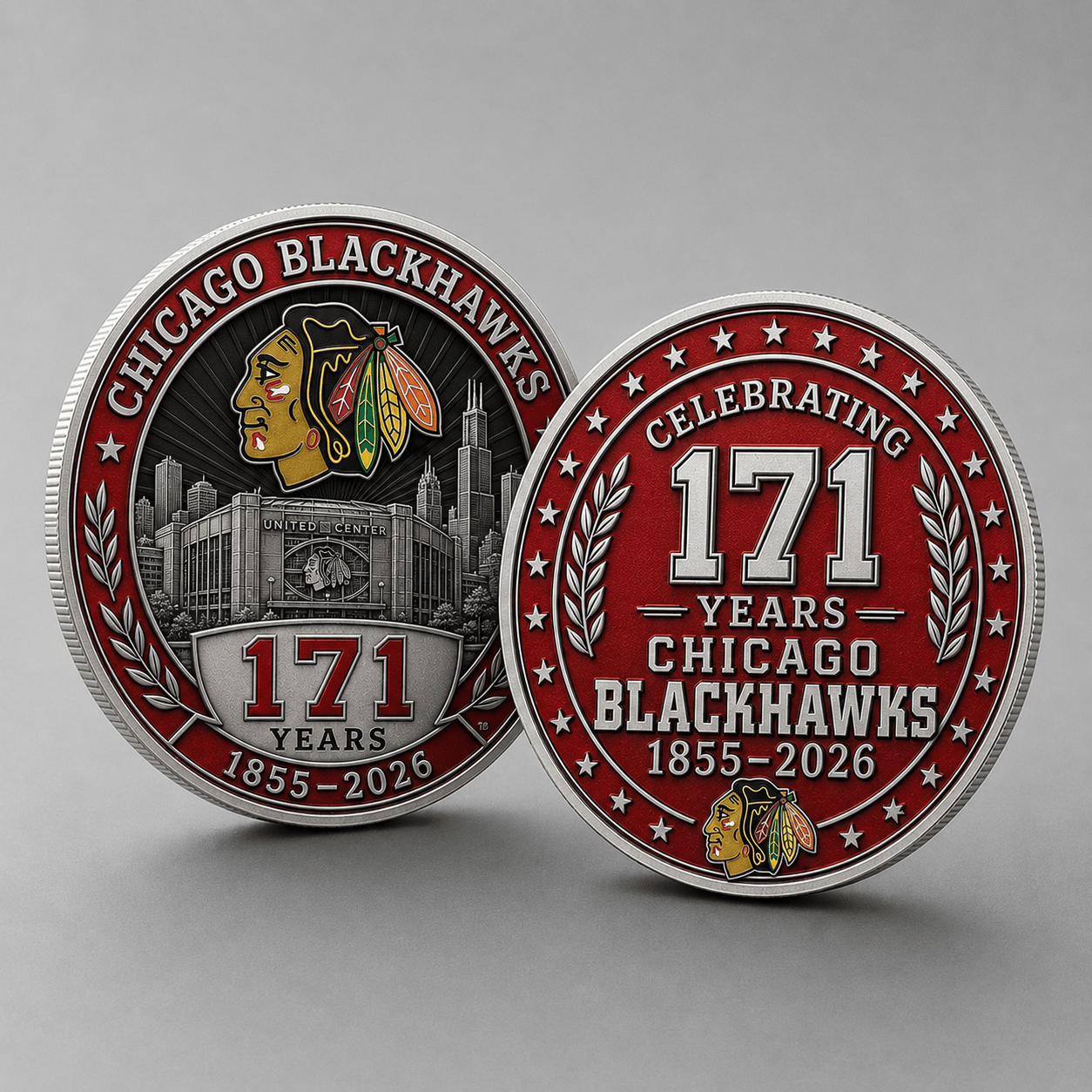 CB Premium NHL Anniversary Commemorative Challenge Coin