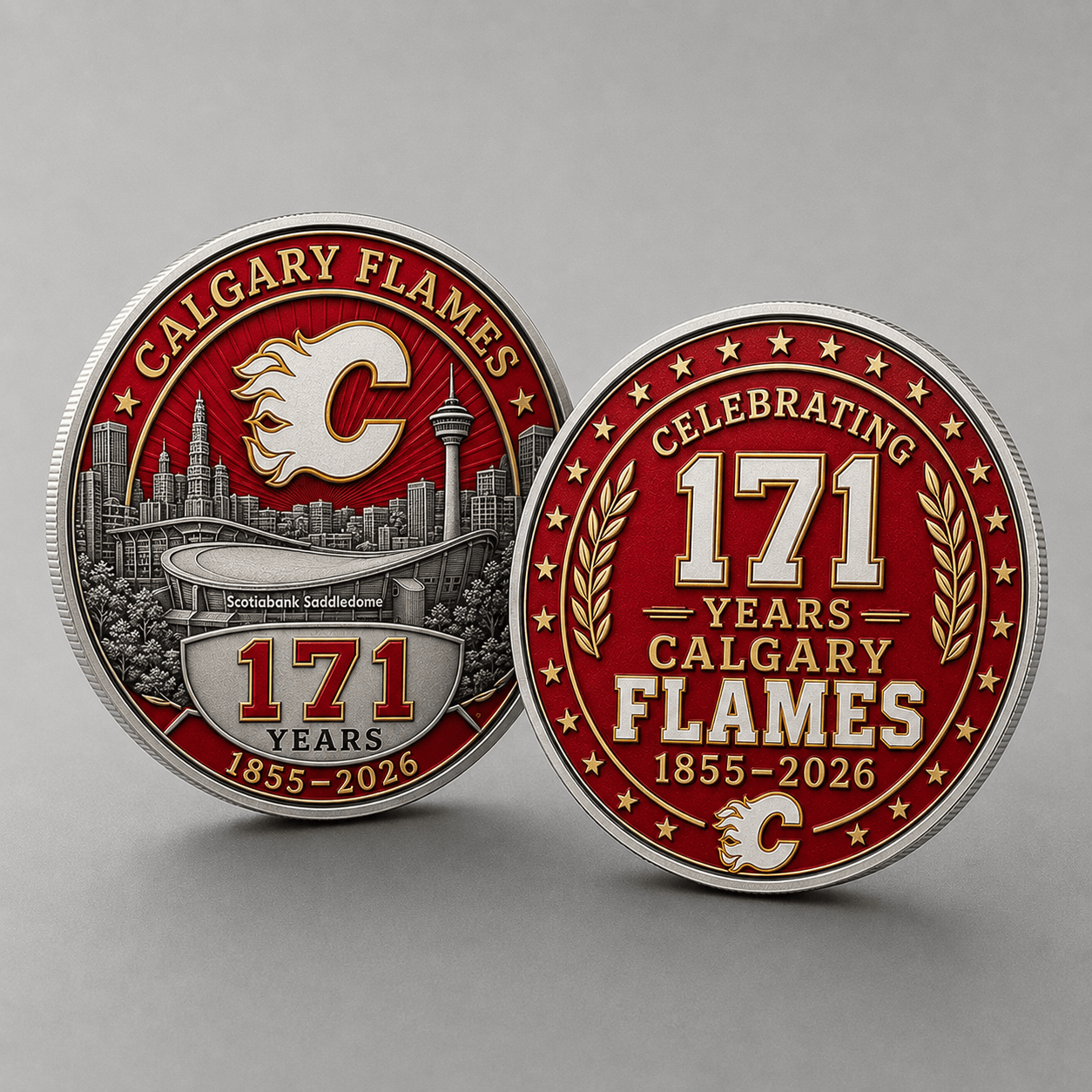 CF Premium NHL Anniversary Commemorative Challenge Coin