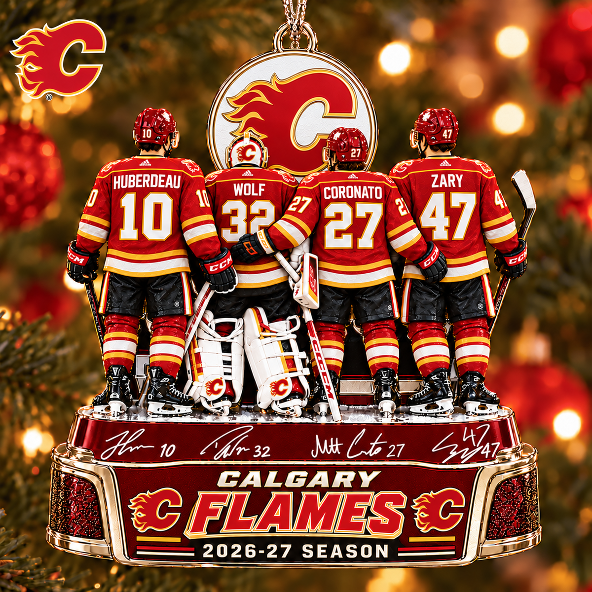 CF x NHL Game Day Premium Personalized Acrylic Ornament Gift For Fan