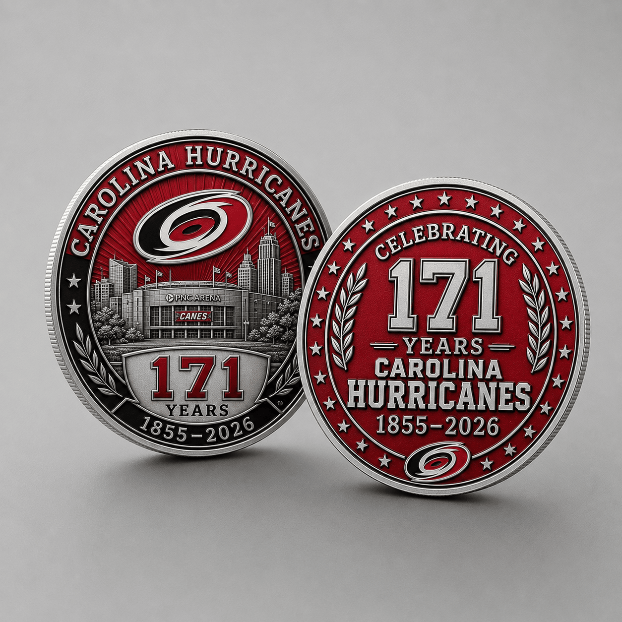 CH Premium NHL Anniversary Commemorative Challenge Coin