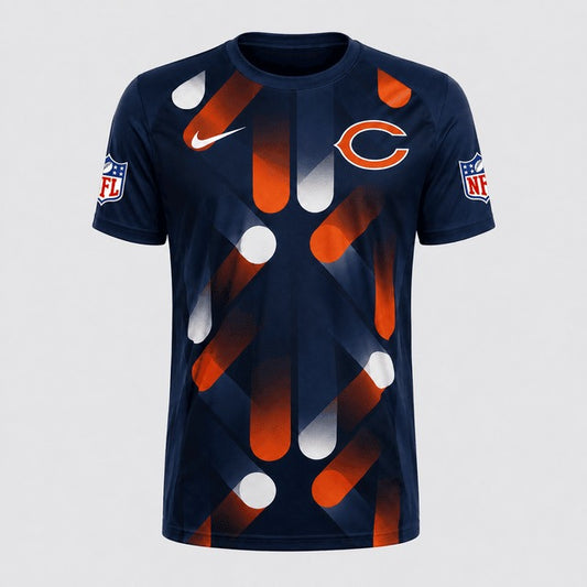 CHI Premium NFL All-Over Print Performance T-Shirt
