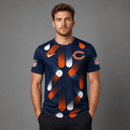 CHI Premium NFL All-Over Print Performance T-Shirt