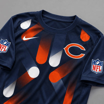 CHI Premium NFL All-Over Print Performance T-Shirt