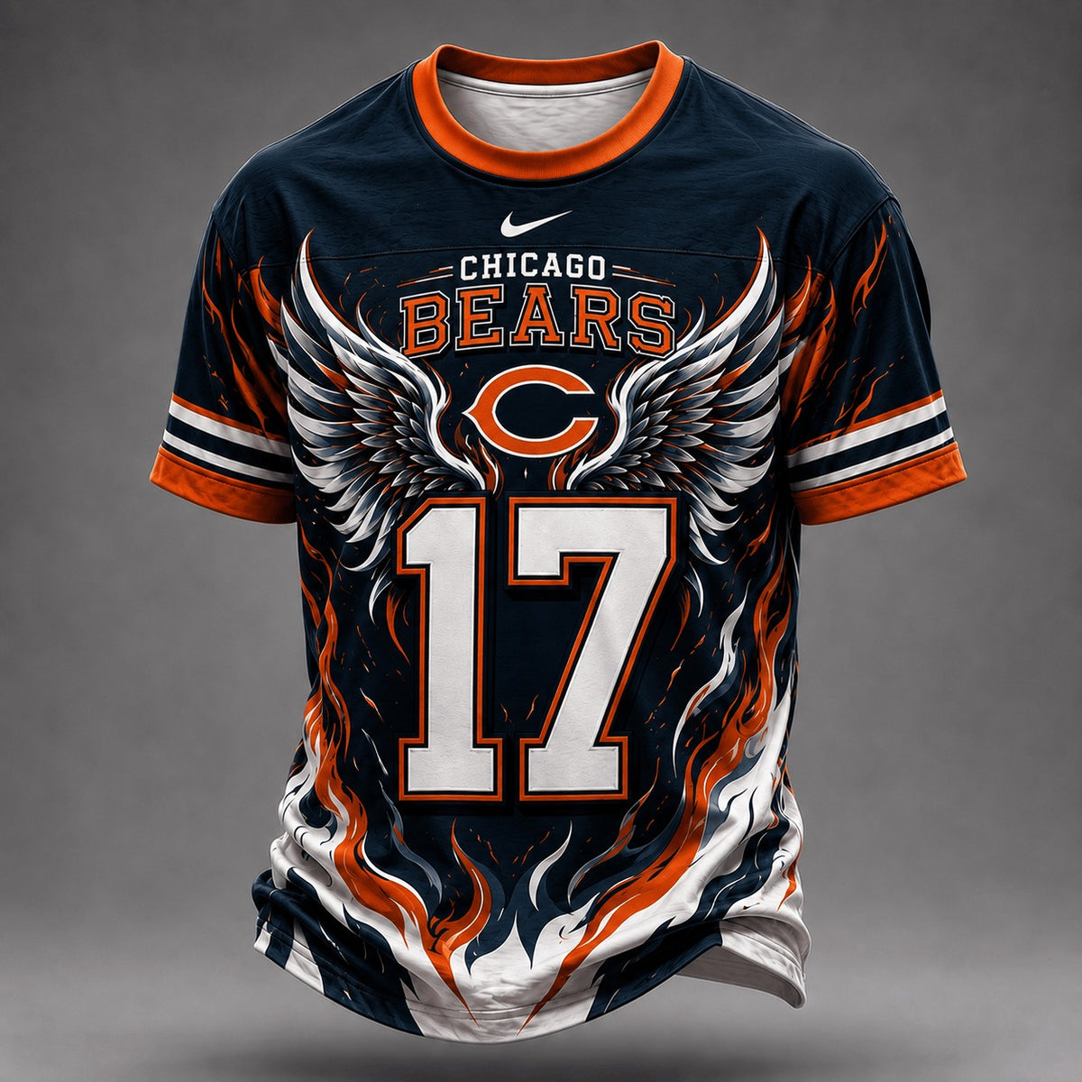 CHI Premium NFL Wings of Fury T-Shirt