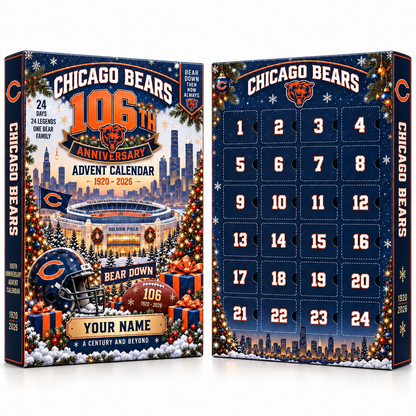 CHI x NFL 106th Anniversary 2026 Advent Calendar