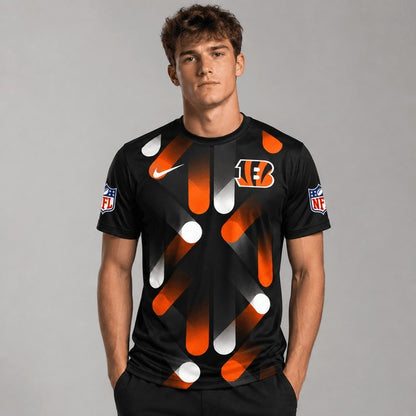CIN Premium NFL All-Over Print Performance T-Shirt