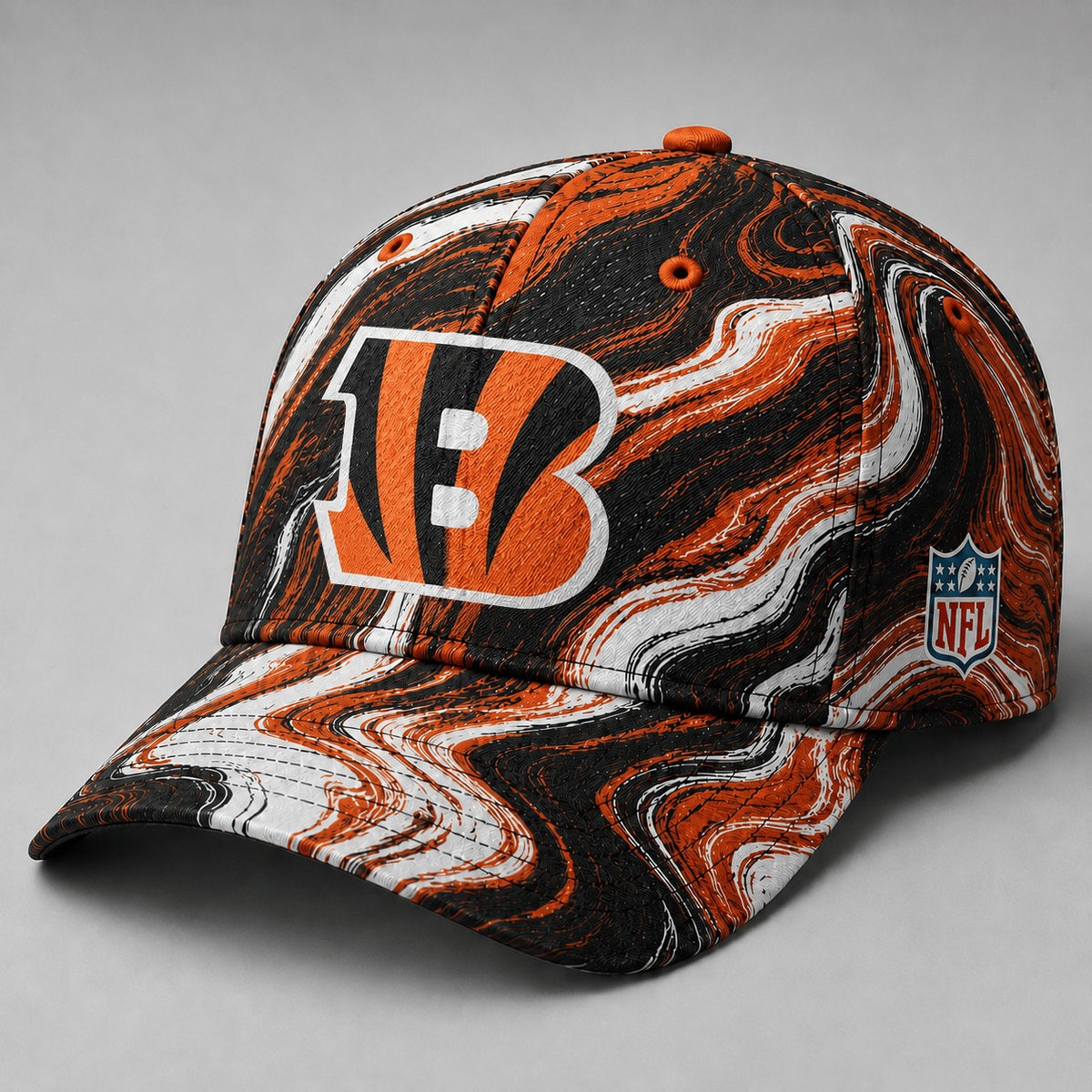 CIN Premium NFL Artistic Flow Classic Cap