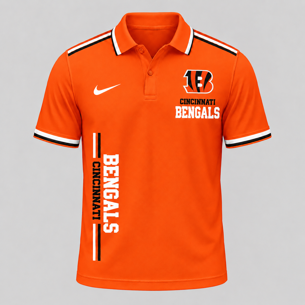 CIN Premium NFL Polo Shirt