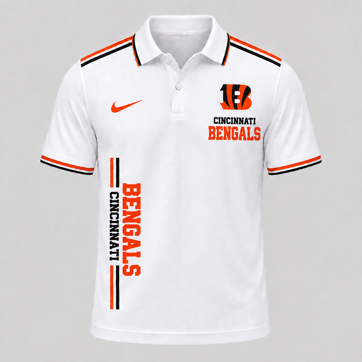CIN Premium NFL Polo Shirt