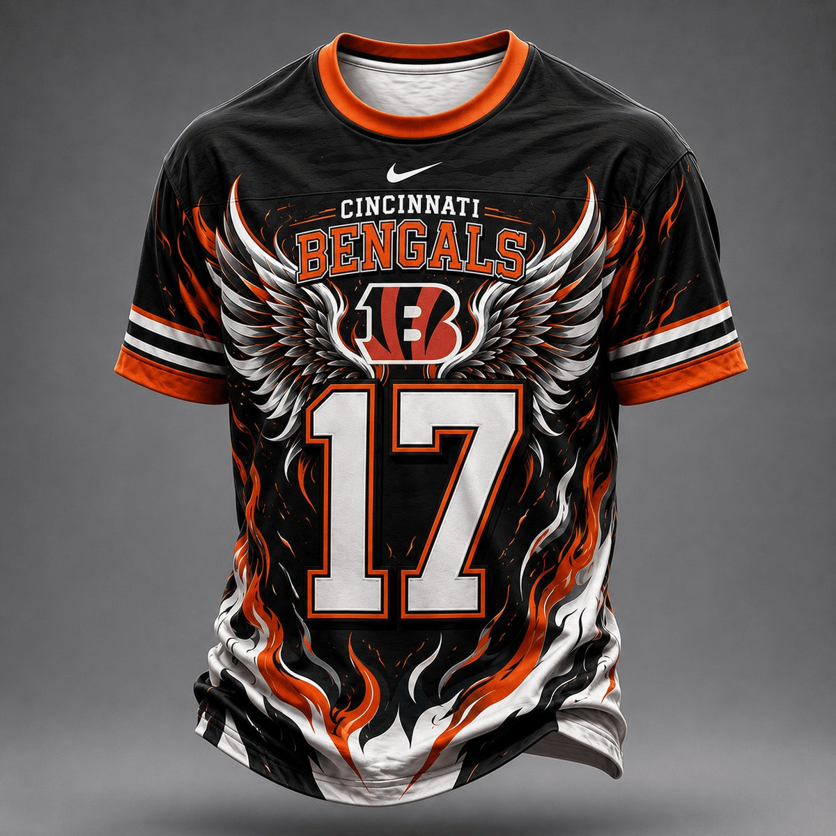 CIN Premium NFL Wings of Fury T-Shirt