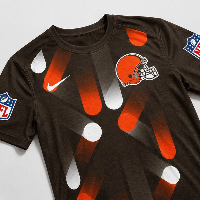 CLE Premium NFL All-Over Print Performance T-Shirt