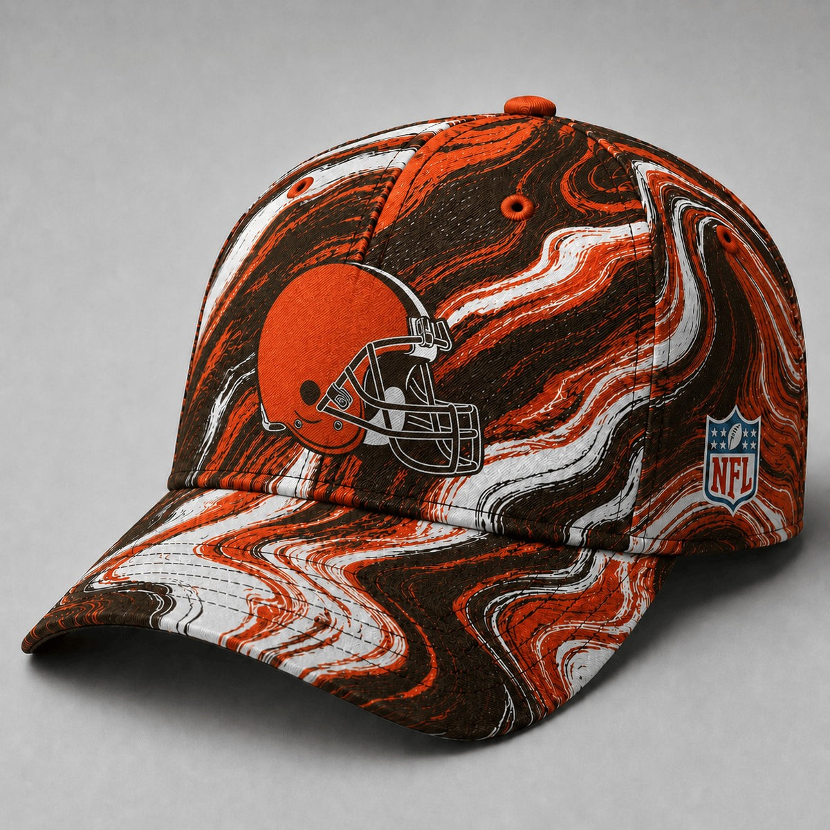 CLE Premium NFL Artistic Flow Classic Cap