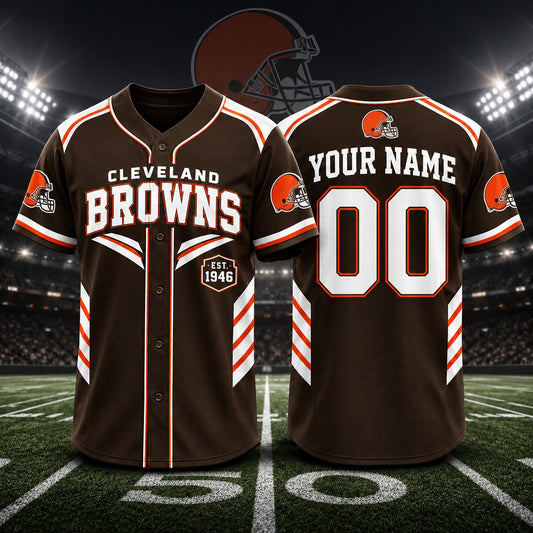 CLE Premium NFL Custom Name and Number Jersey